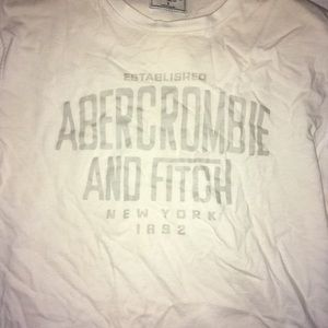White Abercrombie Tshirt (Mens Small)